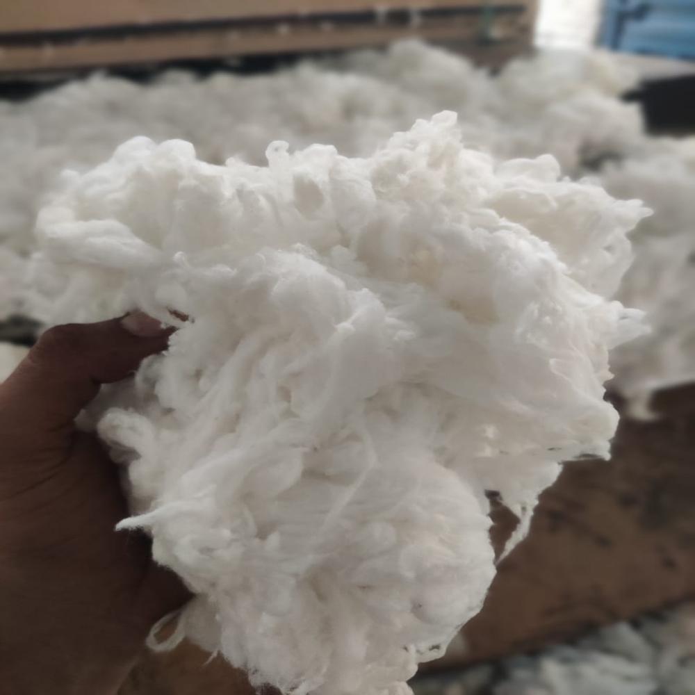 Absorbent Cotton - 100% Cotton, White Color, Size Not Specified | Disposable, Medical Grade, Recyclable, Sterilized, Storage in Dry Place