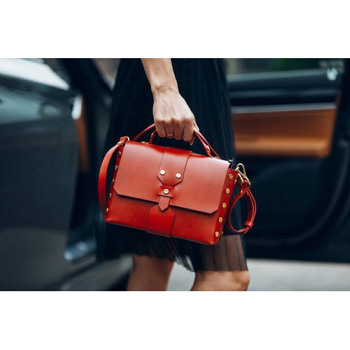 Ladies Fancy  Leather Bag
