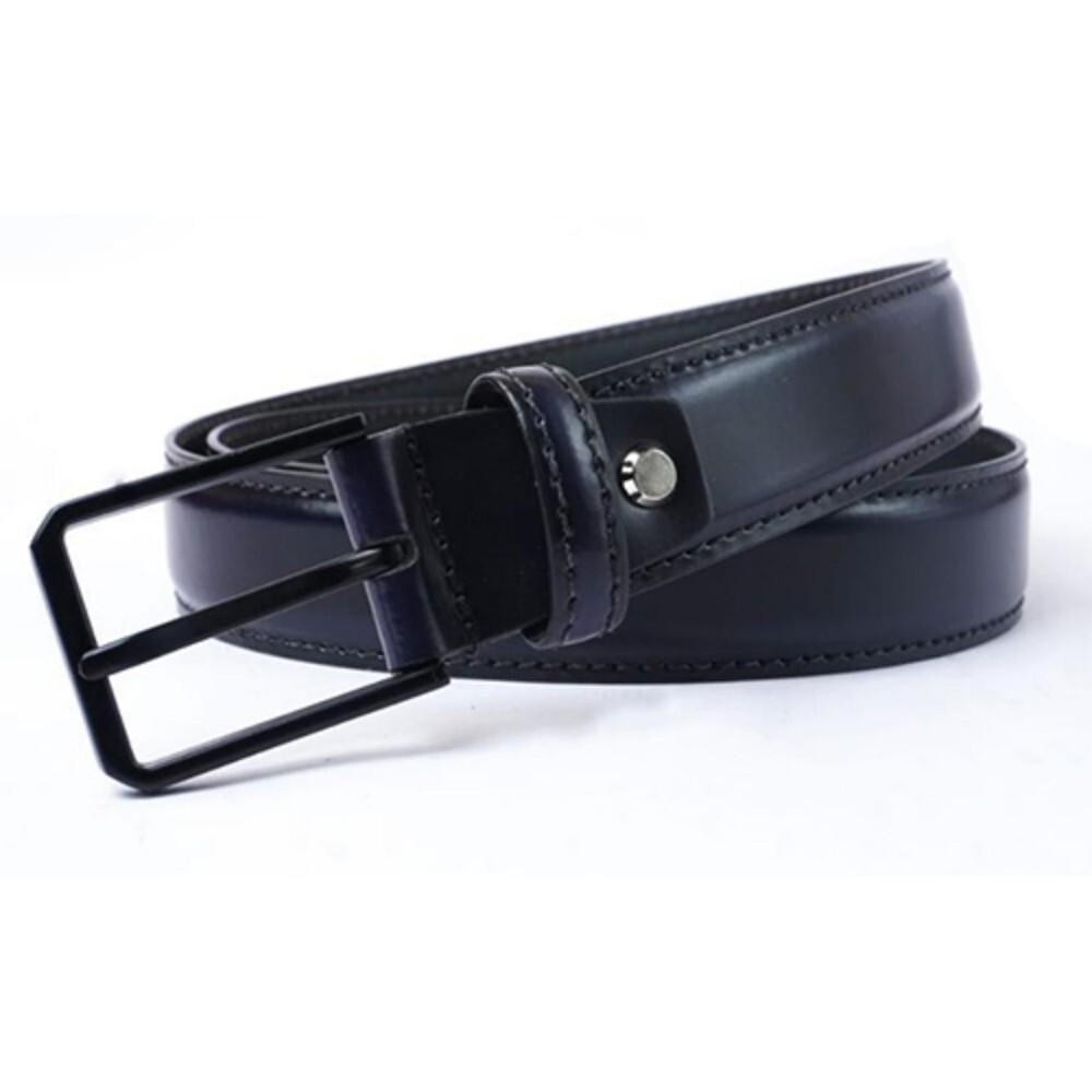 Mens Leather Belts - Buckle Material: Steel