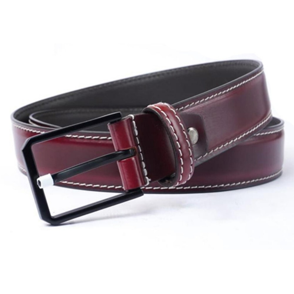Mens Brown Leather Belts - Gender: Male