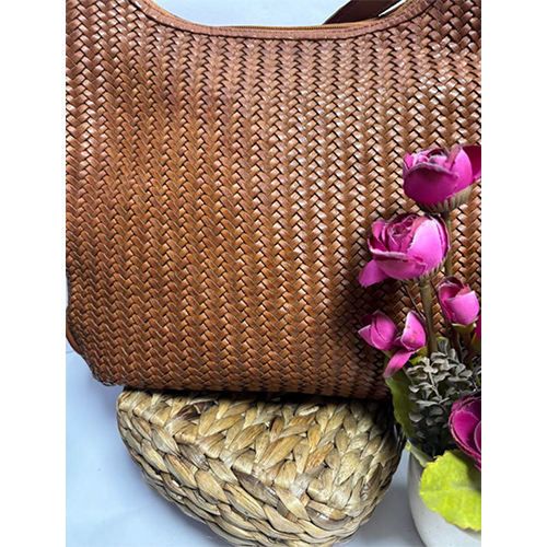 Ladies Leather Waving Bags