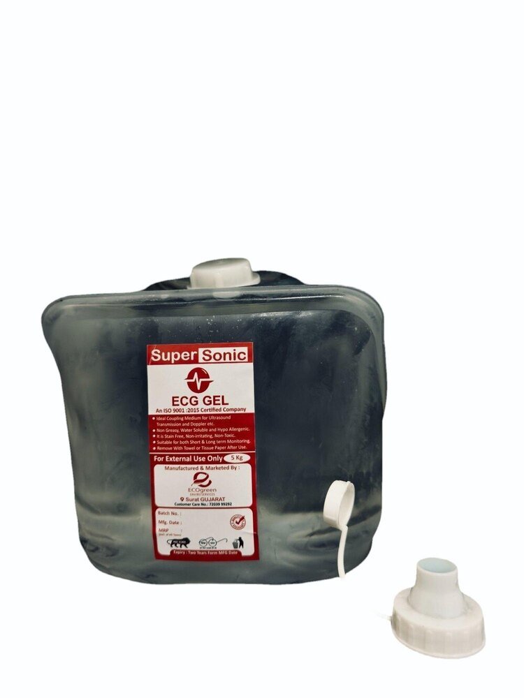 ECG Gel 5 KG Cubetainer