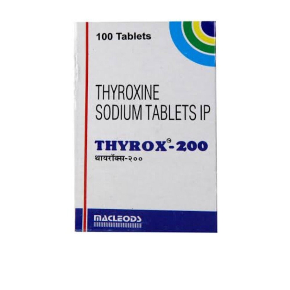 Thyrox 200 Mg Ingredients: Thyroxine Sodium Ip