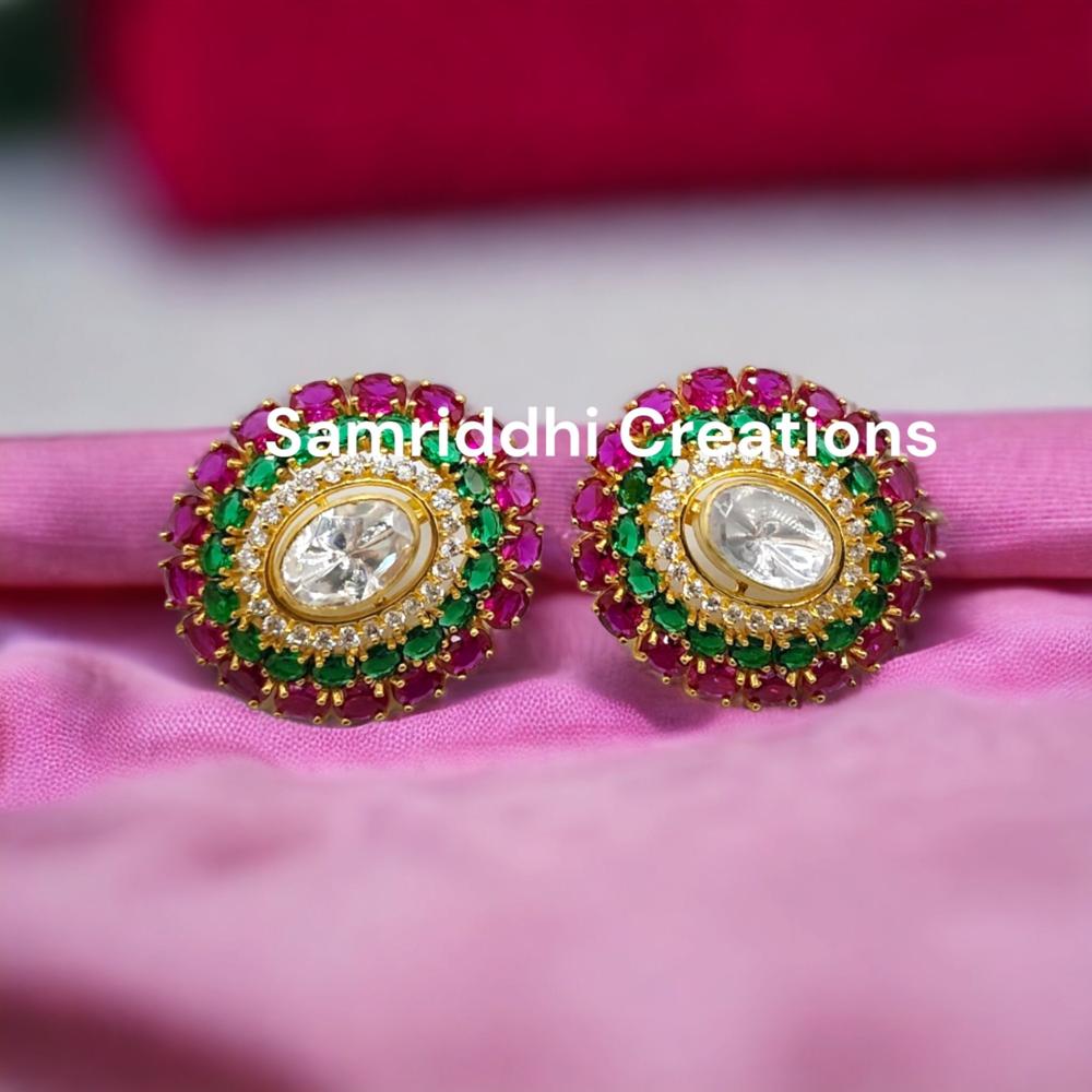 Ruby Studs Earrings