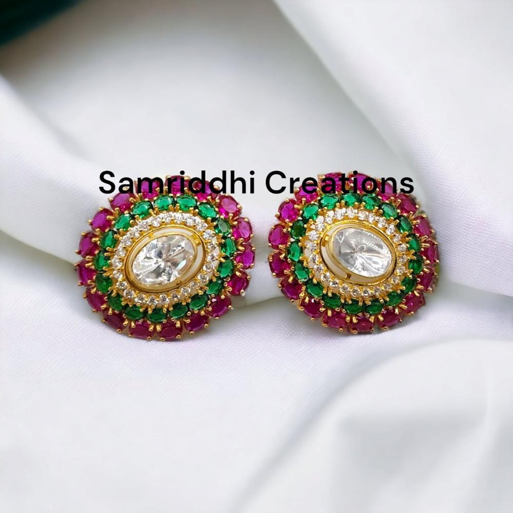 Ruby Studs Earrings