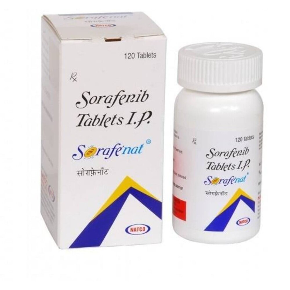 Sorafenat Tablet - 200mg Dosage Form | Tyrosine Kinase Inhibitor For Advanced Kidney And Liver Cancer Treatment, Comprehensive Support Resources