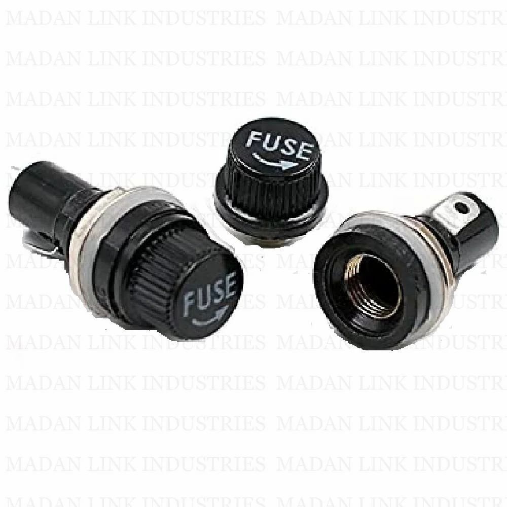 6mmX30mm Glass tube Fuse Holder Panel