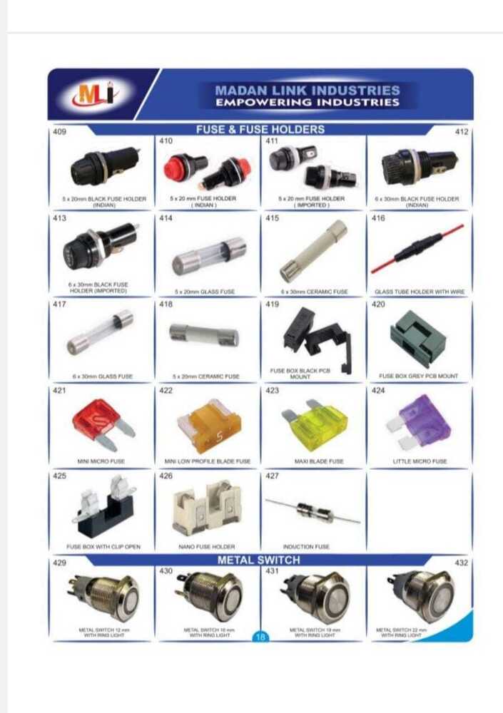 5X20 MM FUSE HOLDER (IMPORTED )