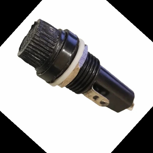 6X30 MM BLACK FUSE HOLDER (INDIAN)