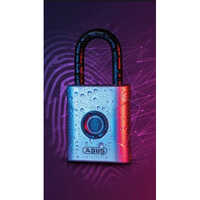 Abus Fingerprint Smart Pad Lock - Finish: Polished