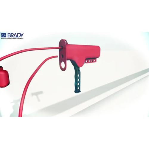 All Purpose Cable Lockout - Color: Red