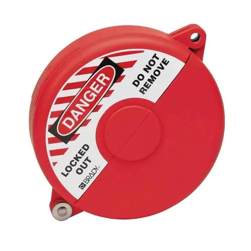 Gate Valve Lockouts - Color: Multicolor