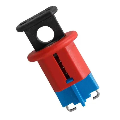 Miniature Circuit Breaker Lockouts - Color: Red