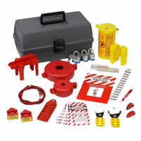 Valve Lockout Kit - Color: Red