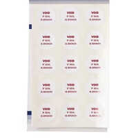 Tamper Seal Label - Color: Multicolor