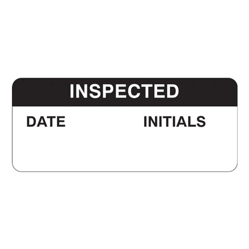 Non Tearable Pre Printed Label - Color: White