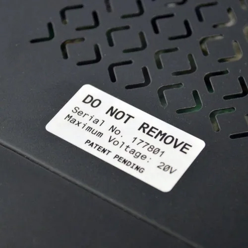 Metallized Polyester High Adhesion Asset Tracking And Rating Plate Labels - Color: White
