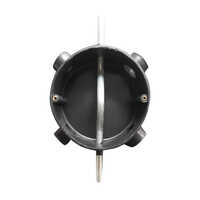 Electrical Pvc Fan Box - Color: White