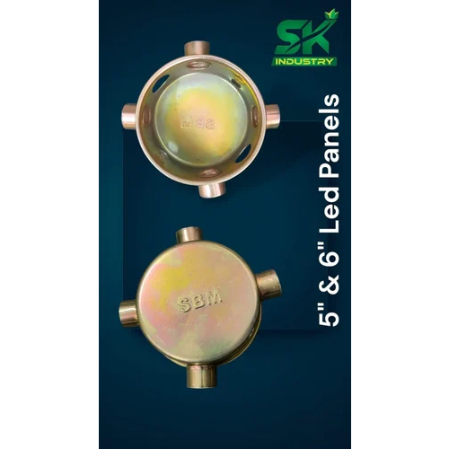 Led Concealed Panel Box - Color: Golden