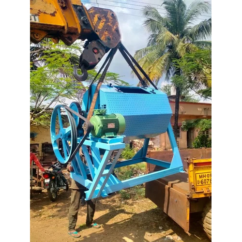 Semi Automatic Slag Crusher Ball Mill Drum