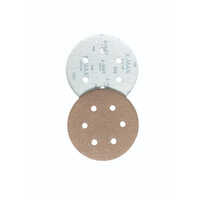 6 Inch Velcro Sanding Disc - Color: Brown