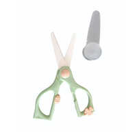Ceramic Straight Scissor - Blade Material: Stainless Steel