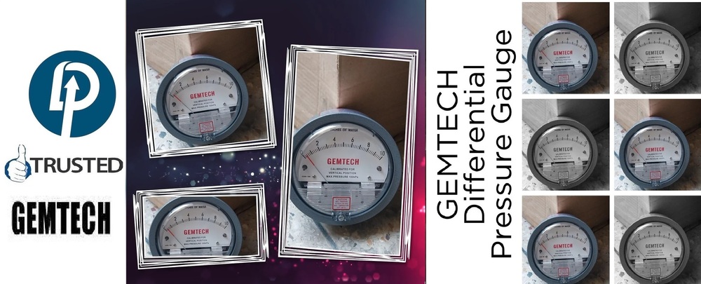 Suppliers Gemtech Differential Pressure Gauges Product Availability In Jodhpur Rajasthan