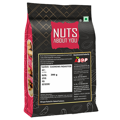 Cashew Roasted - Grade: A