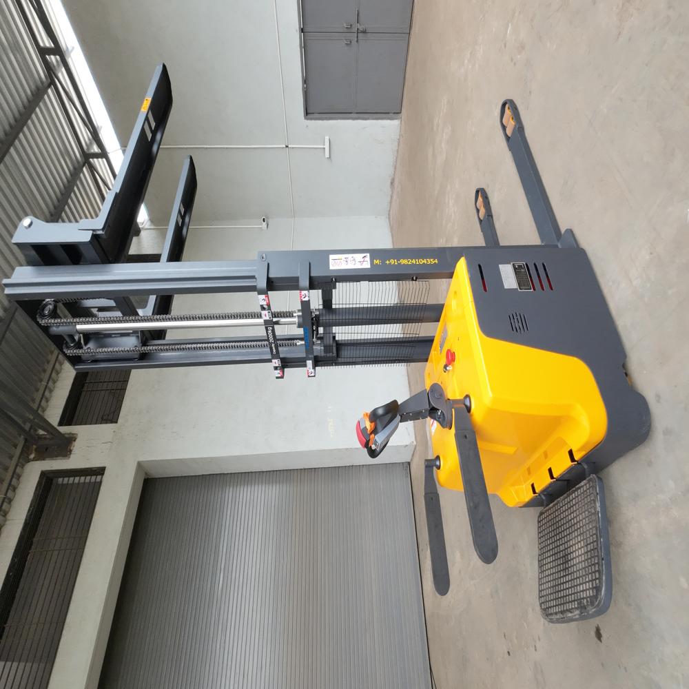 Fully Electric Pedestal Stacker - Attributes: Strong