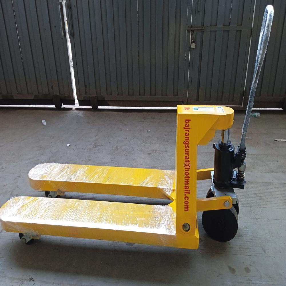 Hydraulic Hand Pallet Trolley - Strong Yellow and Black Hand Pallet Truck | 1 Year Warranty on New Equipment