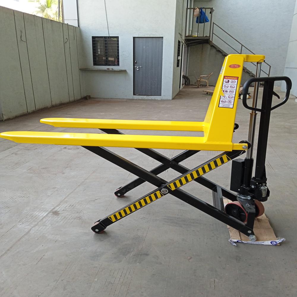 Hand Operated High Lift Pallet Truck