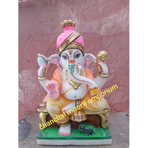 2 Feet Makrana Marble Ganesh