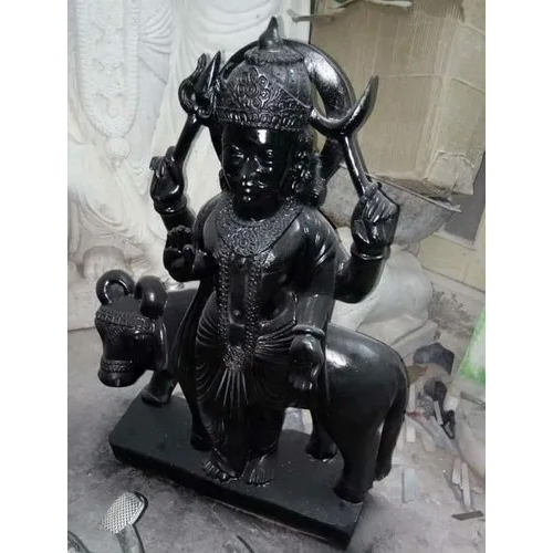 काला संगमरमर शनि देव