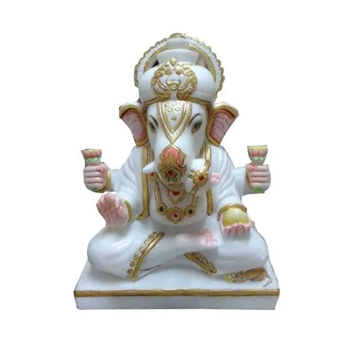 15 Inch Ganesh Marbal Statue