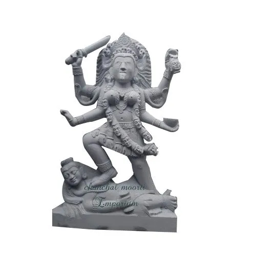 3 Feet Marble Kali Mata Statue