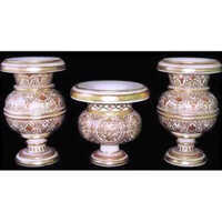 Decorative Makrana Marble Pots