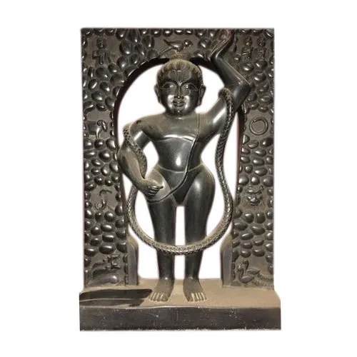 Black Marble Shrinathji Statue