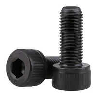 Allen Key Bolts - Color: Black