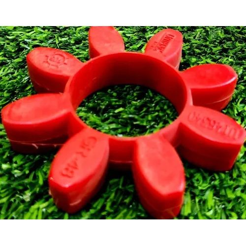 Red Rubber Star Coupling