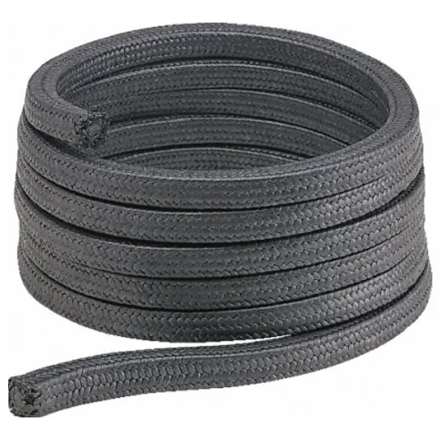 Cotton Gland Packing - Color: Black