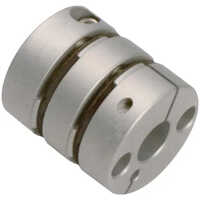 Double Disc Coupling - Color: Silver