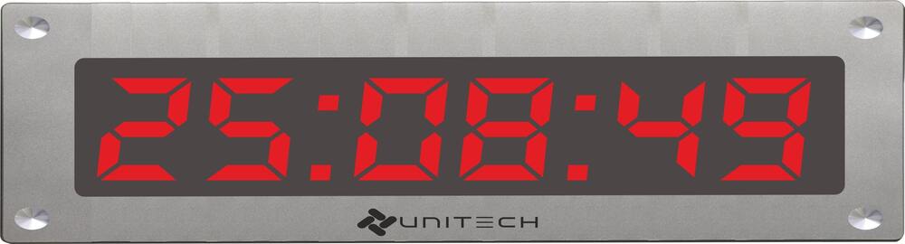 Gps Synchronized Master Clock - Color: Silver