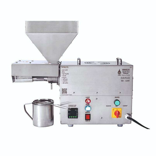 Mini Commercial Oil Press Machine Sh 1200 - Automatic Grade: Automatic