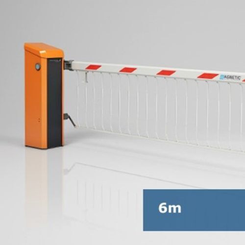 Semi Automatic Boom Barrier - Color: Red & Grey
