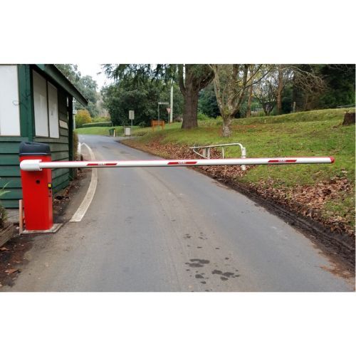 Boom Barrier - Steel & Aluminum, 3-6 Meters, 24 Vdc | Manual/automatic Operation, Rfid, Anpr, & Remote Control Features