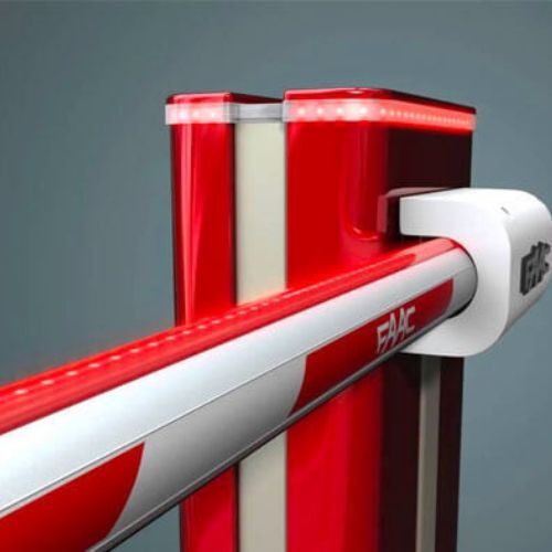 Faac Electromechanical Boom Barriers - Aluminium Boom Up To 8 Meters, Ip54 Enclosure, Continuous Duty