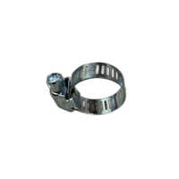 Stainless Steel Hose Clamp - Stainless Steel, Round Shape, Silver Color | Durable and Reliable for Industrial Applications