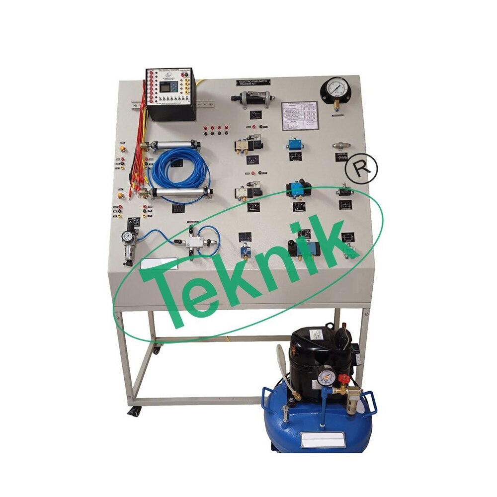 Pneumatic-trainer (Plc Control) - Application: Electrical Teaching Equipment