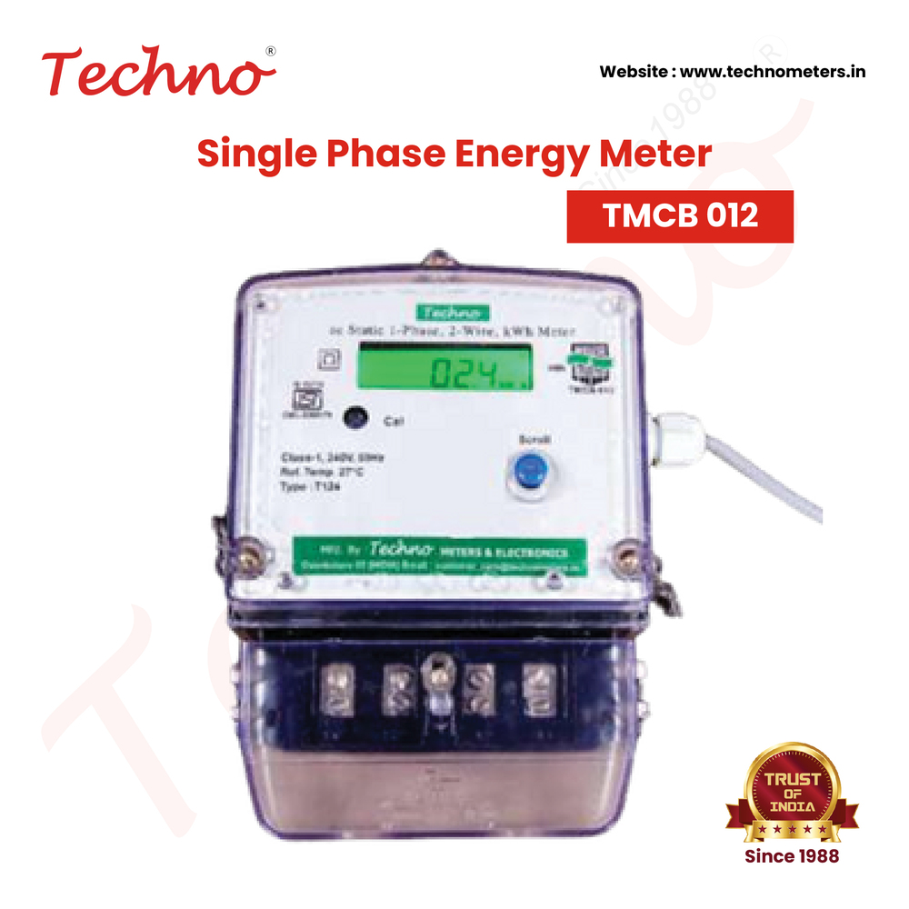 Single Phase Energy Meter with LoRa Module