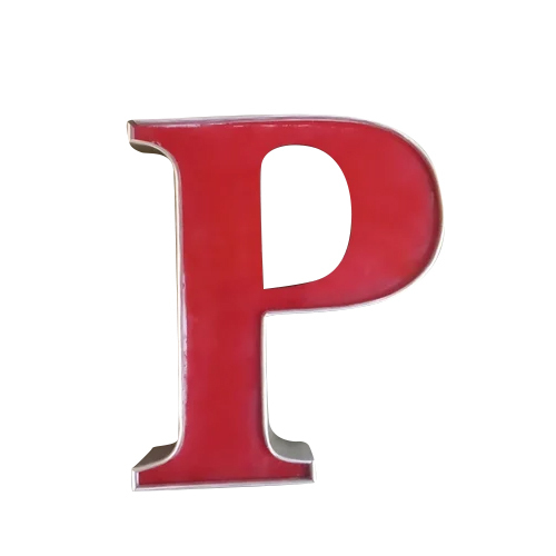 Aluminium Sleek and Modern Channel Letter